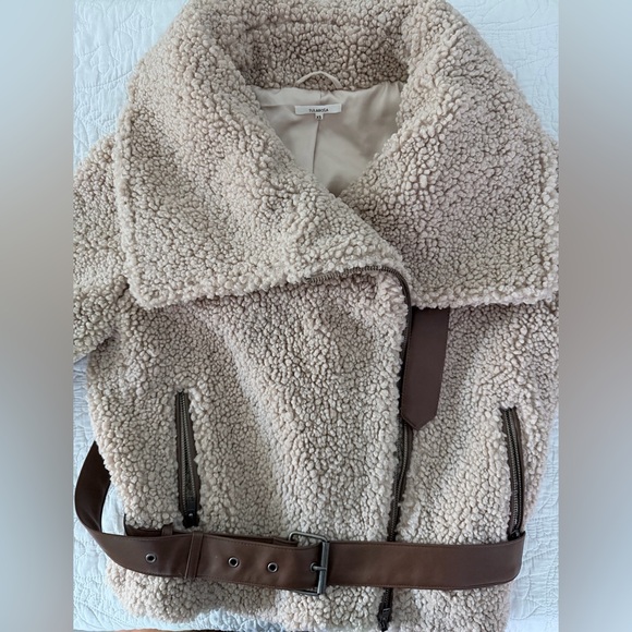 Tularosa Bailey Moto Jacket in Tan - Picture 7 of 7